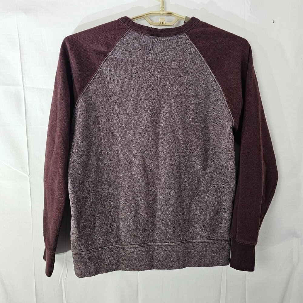 Hurley Sweater Mens Small Red Long Sleeve Crew Neck Thermal Shirt Skater - Picture 2 of 12